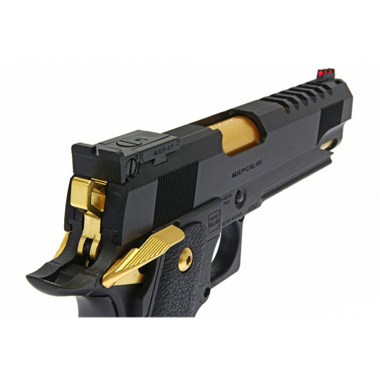 Tokyo Marui Hi Capa 5.1 Gold Match Green Gas Airsoft Pistol